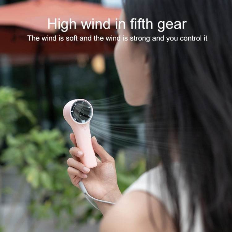 N606 Pro HD Digital Display Mini Handheld Fan