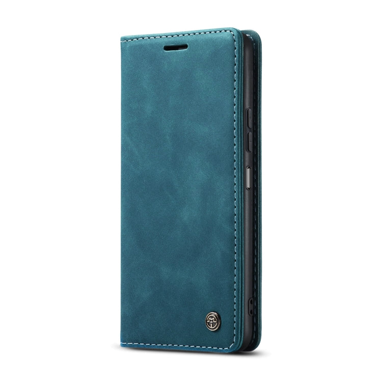 For Redmi 13 CaseMe 013 Multifunctional Horizontal Flip Leather Phone Case(Blue)