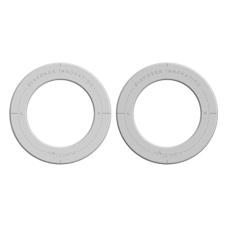 2pcs NILLKIN NKL12 Magnetic Ring Ultra(Grey)