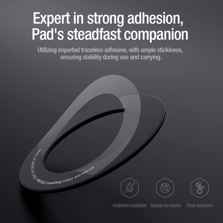 2pcs NILLKIN NKL12 Magnetic Ring Ultra(Black)