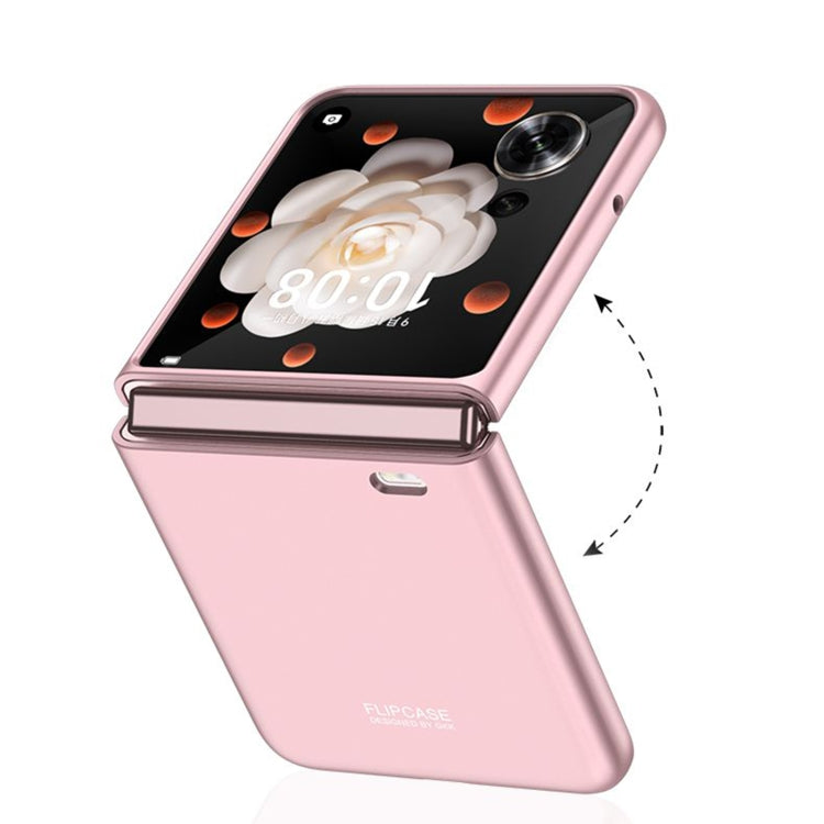 For Honor Magic V Flip GKK Ultra-thin Full Coverage Phone Case(Pink)