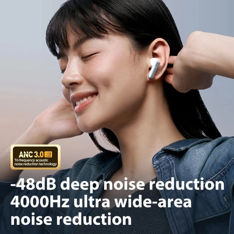 Sanag T51S TWS ANC Noise Reduction Wireless Bluetooth Earphone(Beige)