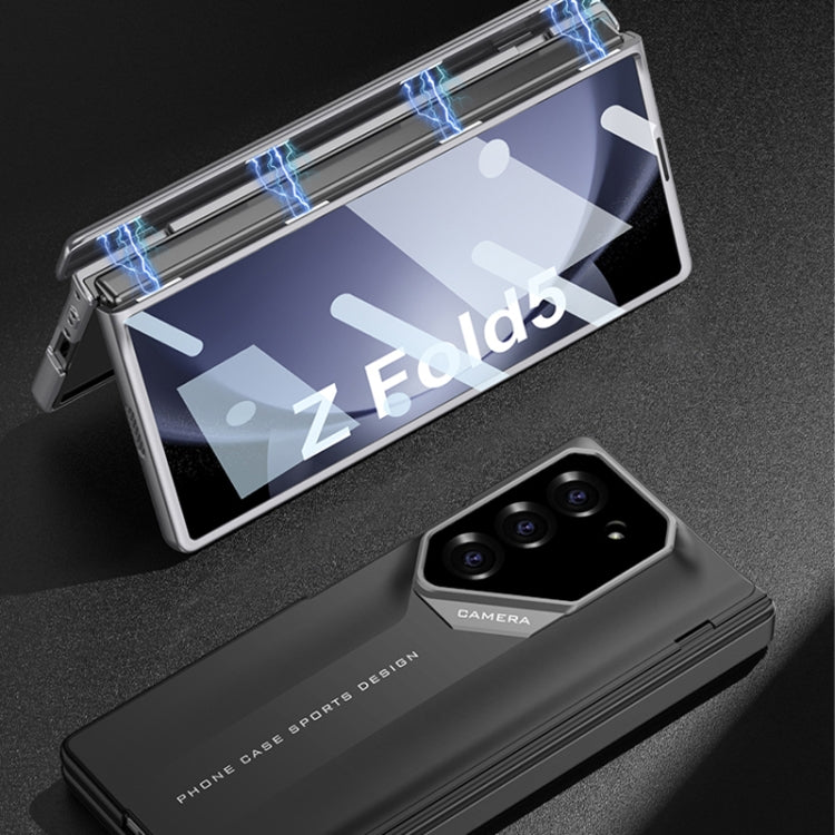 For Samsung Galaxy Z Fold5 GKK Integrated Folding Supercar Phone Case(Grey)