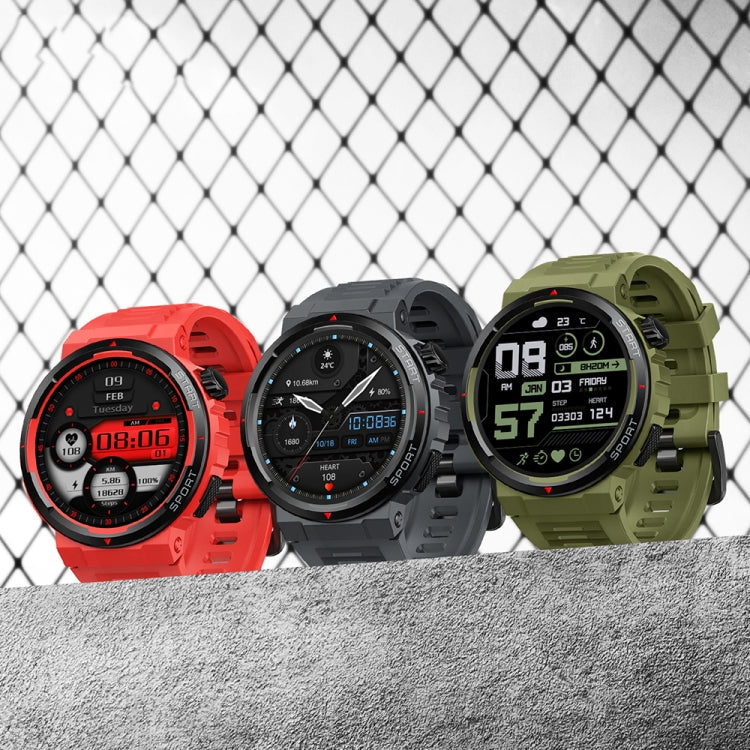 Zeblaze Ares 3 Plus 1.43 inch Fitness & Wellness Smart Watch Supports 24H Health Monitoring(Wild Green)
