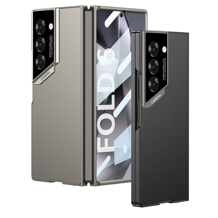 For Samsung Galaxy Z Fold6 GKK Integrated Ultra-thin Raptor Full Coverage Phone Case(Titanium Grey)