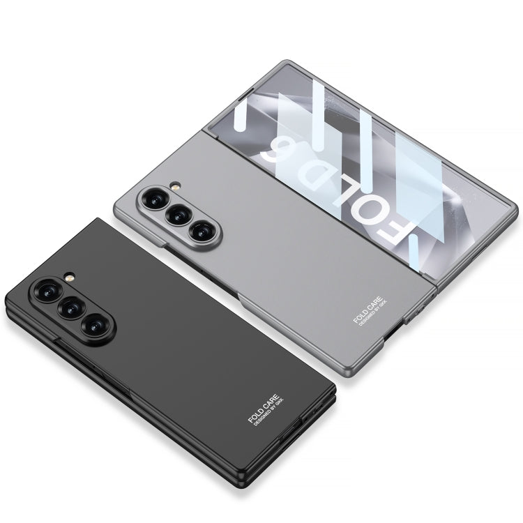 For Samsung Galaxy Z Fold6 GKK Integrated Unbounded Ultra-thin All-inclusive Phone Case(Titanium Grey)