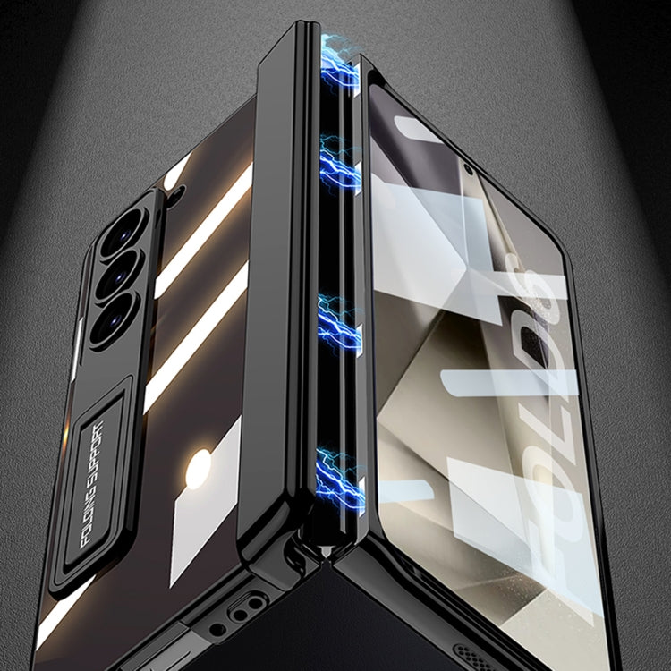 For Samsung Galaxy Z Fold6 GKK Integrated Magnetic Fold Hinge Phantom Phone Case(Black)
