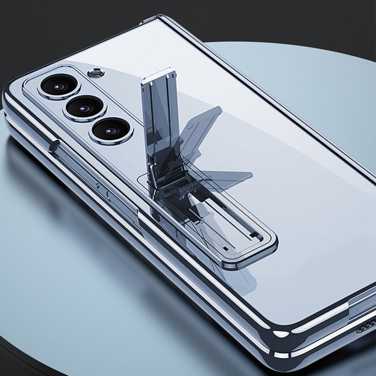 For Samsung Galaxy Z Fold6 GKK Integrated Magnetic Fold Hinge Phantom Phone Case(Blue)