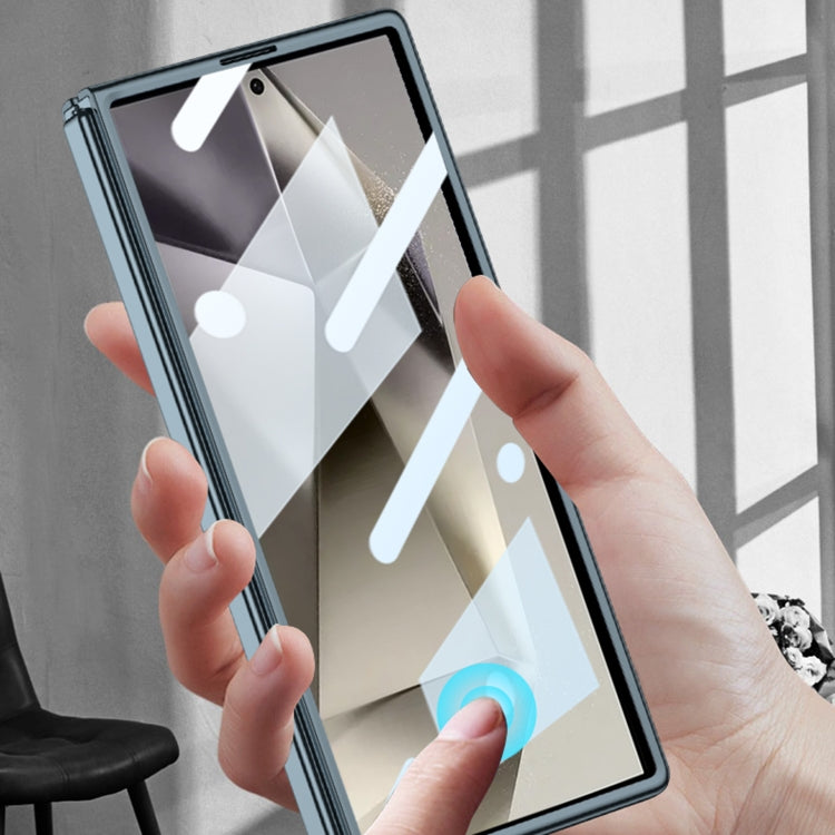 For Samsung Galaxy Z Fold6 GKK Integrated Electroplating Phantom Full Coverage Phone Case(Black)