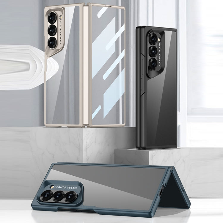 For Samsung Galaxy Z Fold6 GKK Integrated Electroplating Telescope Full Coverage Phone Case(Titanium Gray)