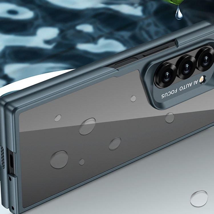 For Samsung Galaxy Z Fold6 GKK Integrated Electroplating Telescope Full Coverage Phone Case(Titanium Gray)