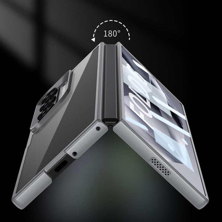 For Samsung Galaxy Z Fold6 GKK Integrated Electroplating Telescope Full Coverage Phone Case(Titanium Gray)