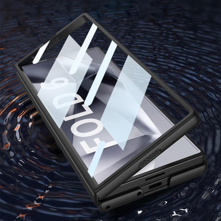 For Samsung Galaxy Z Fold6 GKK Integrated Electroplating Telescope Full Coverage Phone Case(Silver)
