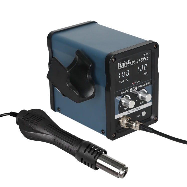 Kaisi 858Pro Smart Sleep Lead-free Digital Display Hot Air Gun Desoldering Station, Plug:EU Plug