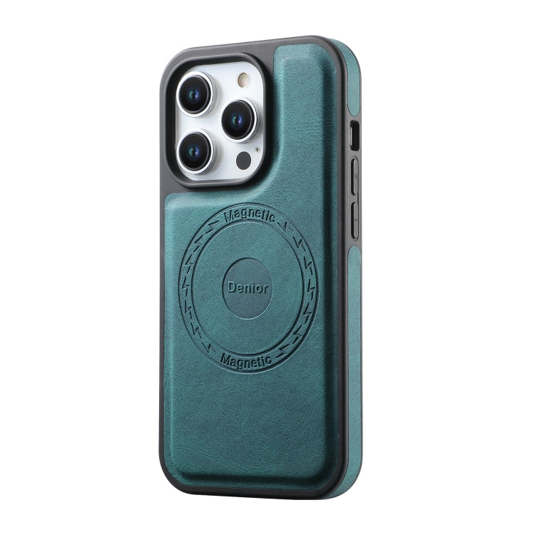 For iPhone 12 Pro Max Denior A13 Skin Feel MagSafe Phone Case(Blue)