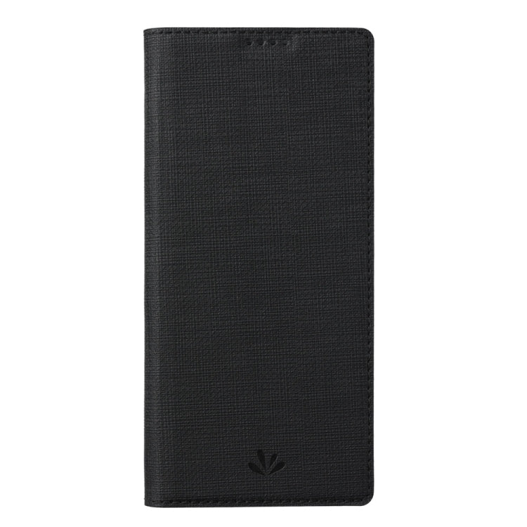 For Sharp Aquos Wish4 ViLi DMX Series TPU + PU Leather Magnetic Phone Case(Black)