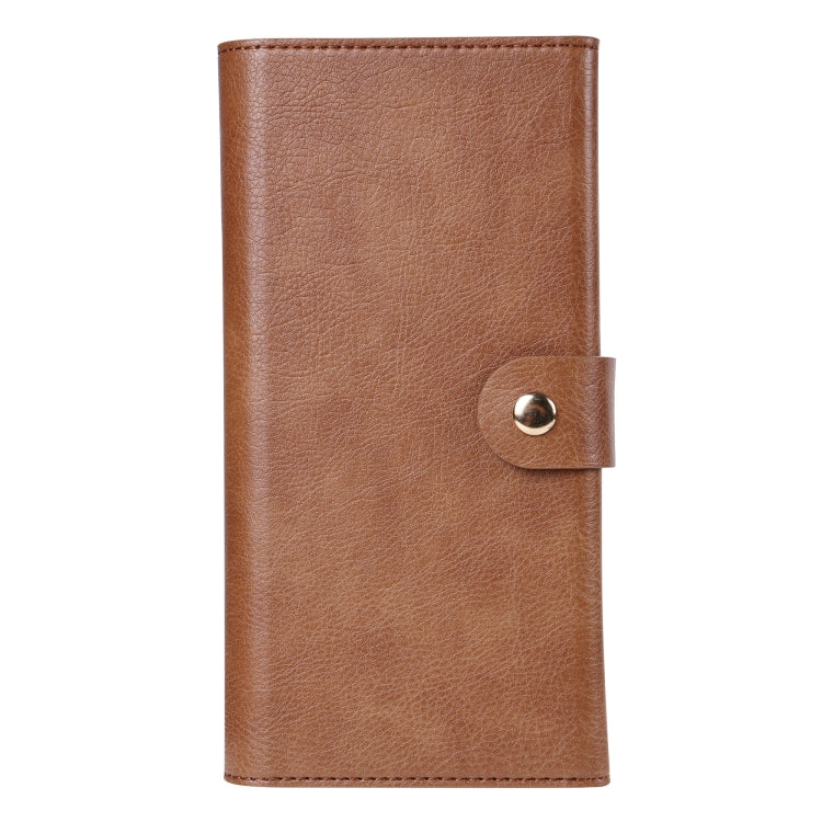 For iPhone 16 Pro ViLi GVA Series MagSafe Magnetic RFID Leather Phone Case(Brown)