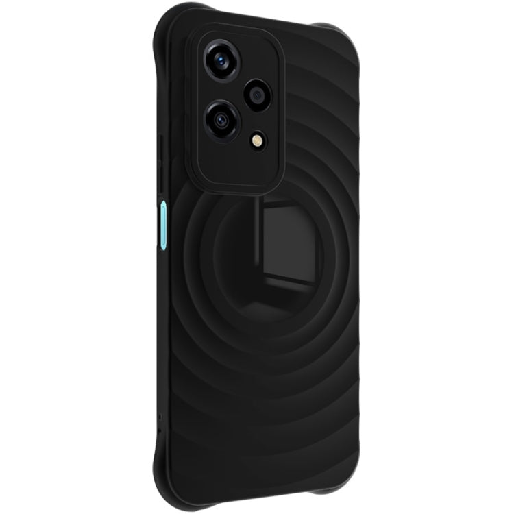 For Honor 200 Lite Global IMAK UC-6 Series Manbo Frosting Soft Phone Case(Black)