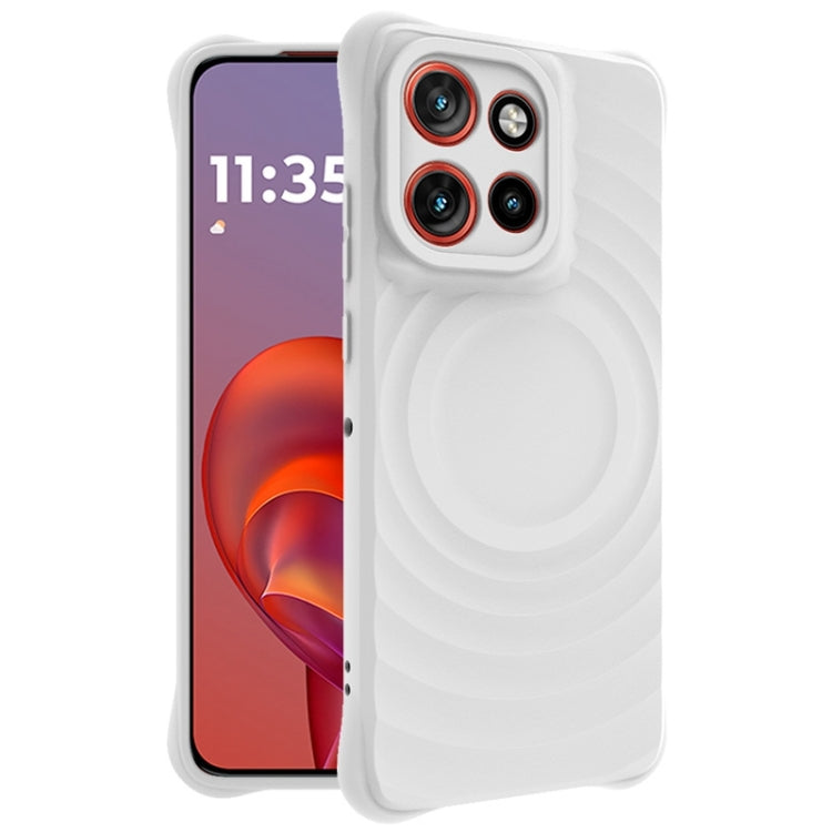 For Motorola Moto S50 5G  IMAK UC-6 Series Manbo Frosting Soft Phone Case(White)