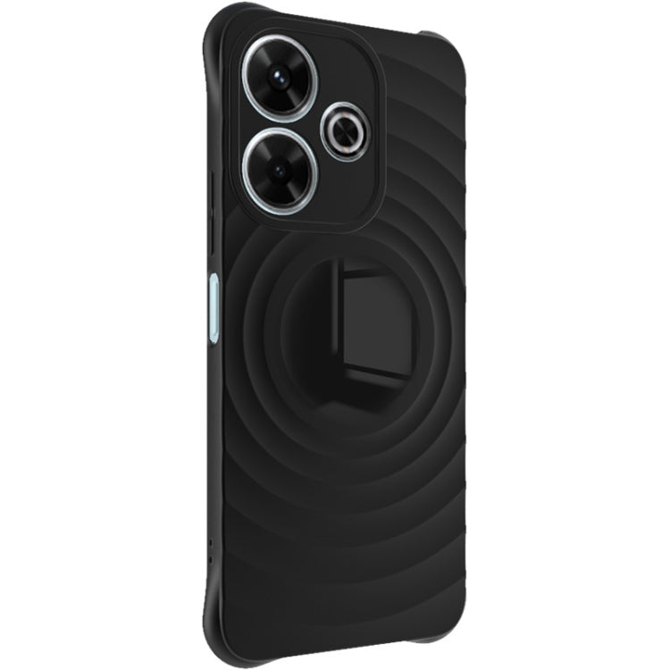 For Xiaomi Poco M6 4G  IMAK UC-6 Series Manbo Frosting Soft Phone Case(Black)