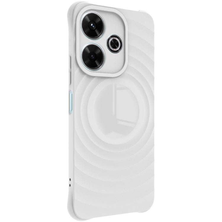 For Xiaomi Poco M6 4G  IMAK UC-6 Series Manbo Frosting Soft Phone Case(White)