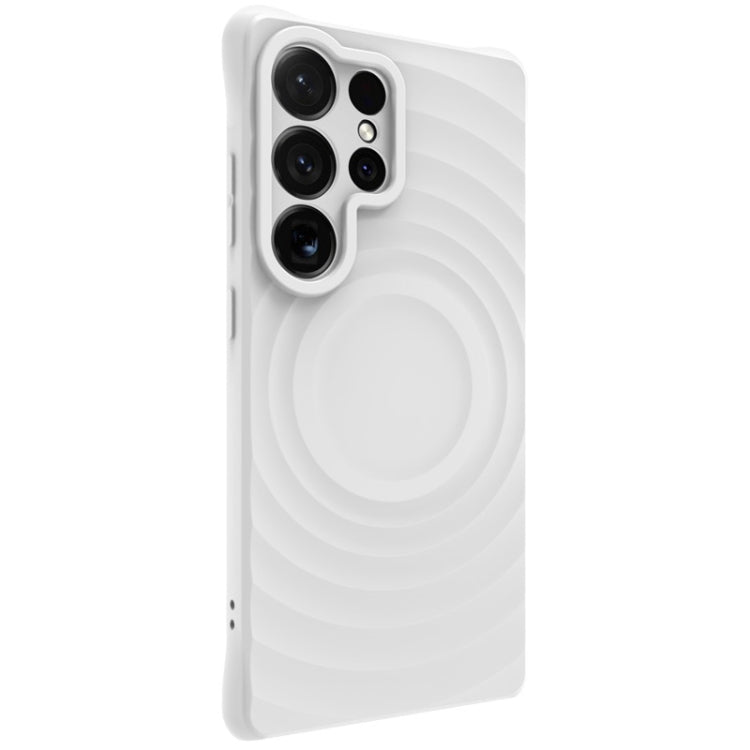 For Samsung Galaxy S25 Ultra 5G IMAK UC-6 Series Manbo Frosting Soft Phone Case(White)