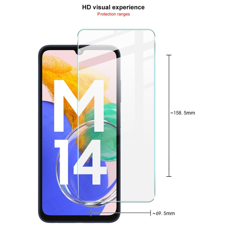 For Samsung Galaxy M14 4G imak H Series Tempered Glass Film