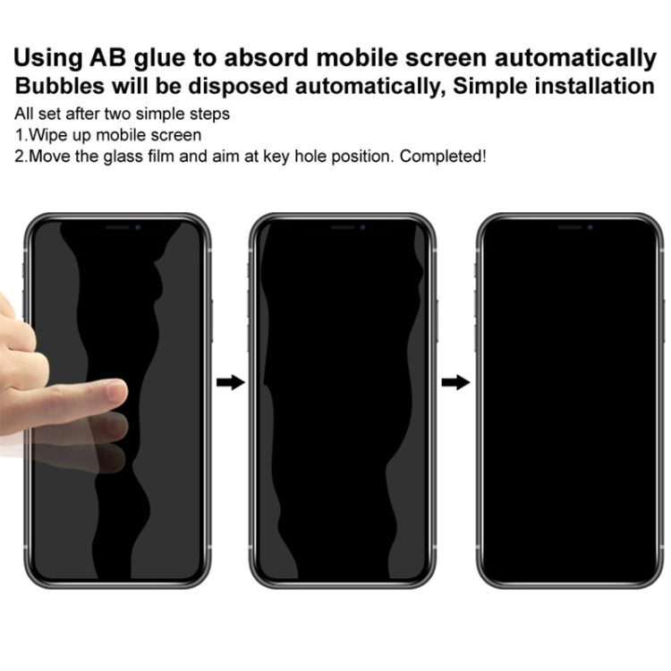 For Honor X60 5G imak 9H Surface Hardness Full Screen Tempered Glass Film Pro+ Series