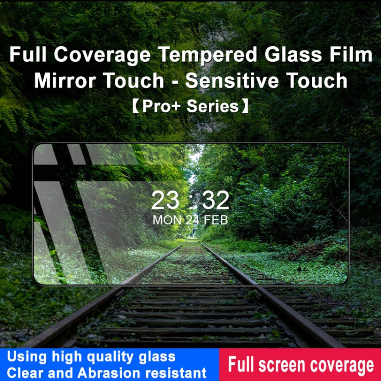 For Redmi K80 / K80 Pro imak 9H Surface Hardness Full Screen Tempered Glass Film Pro+ Series