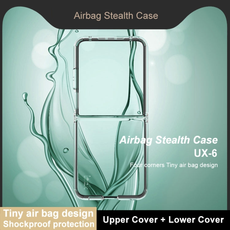 For Xiaomi Mix Flip imak UX-6 series All-inclusive Shockproof Airbag TPU Invisible Phone Case(Transparent)