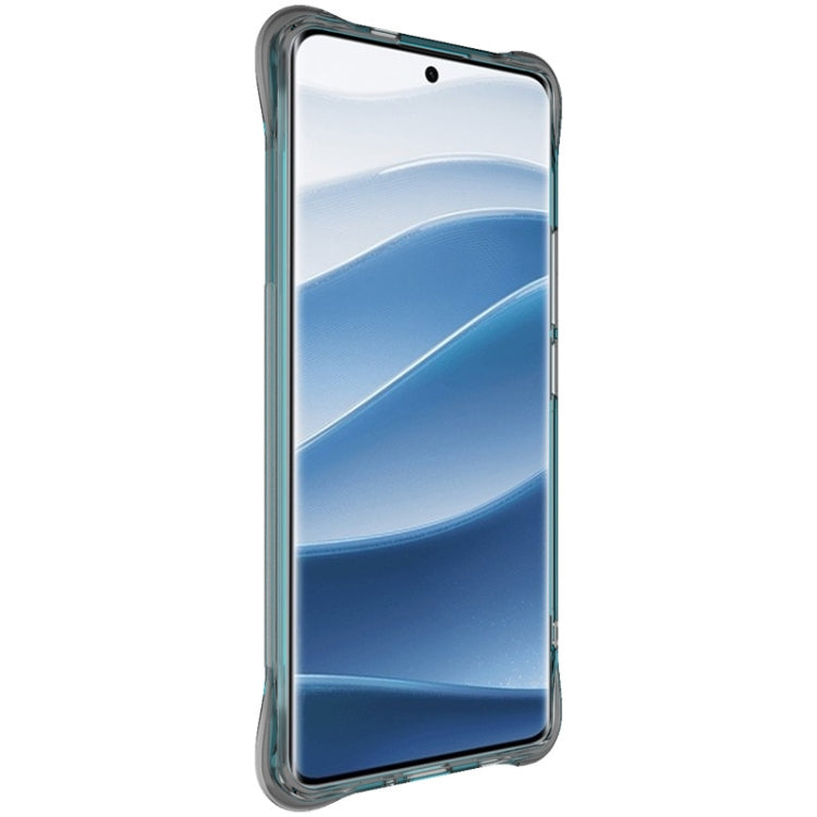 For Redmi Note 14 Pro+ 5G imak Shockproof Airbag TPU Phone Case(Transparent Black)