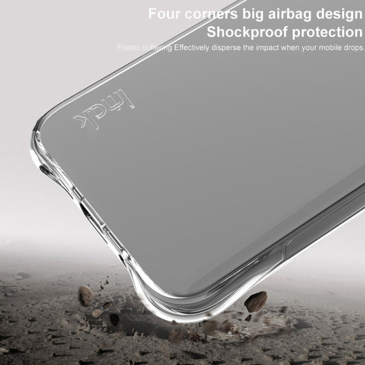 For Redmi Note 14 Pro+ 5G imak Shockproof Airbag TPU Phone Case(Matte Black)