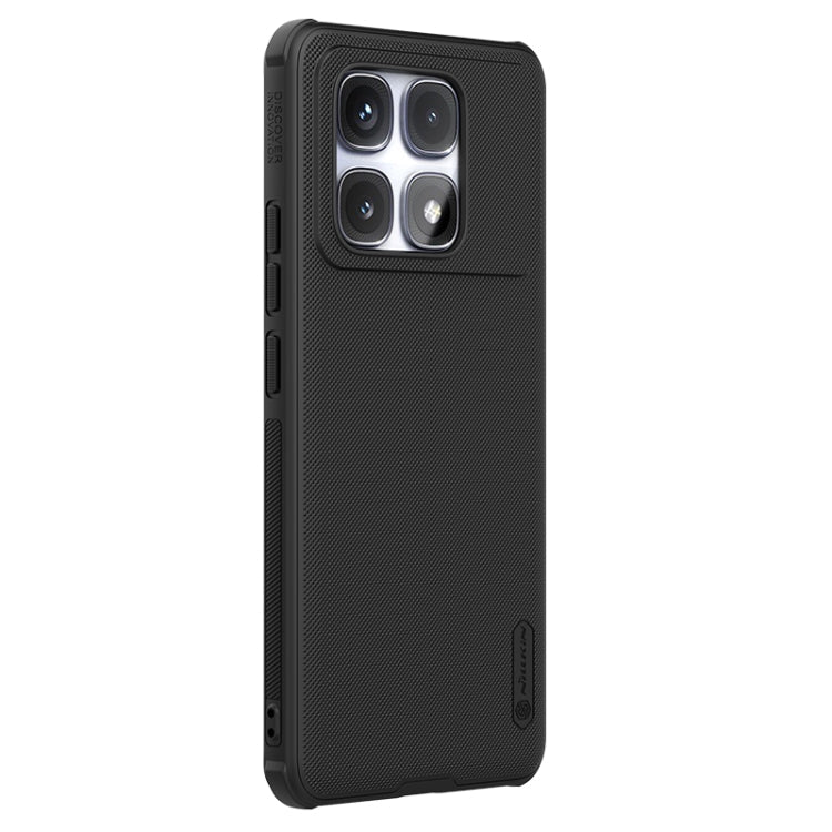 For Redmi K70 Ultra NILLKIN Frosted Shield Pro Magnetic Phone Case(Black)