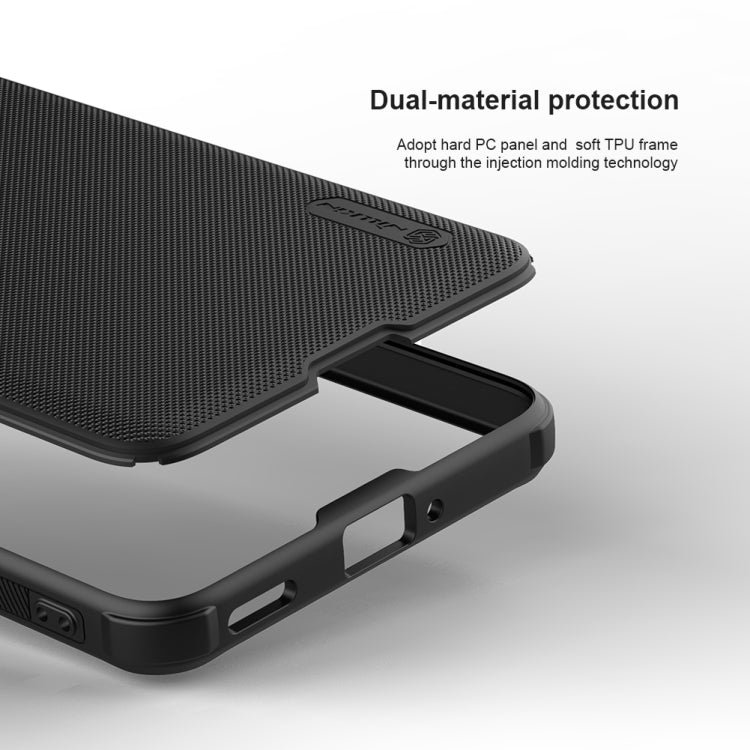 For Redmi K70 Ultra NILLKIN Frosted Shield Pro PC + TPU Phone Case(Black)