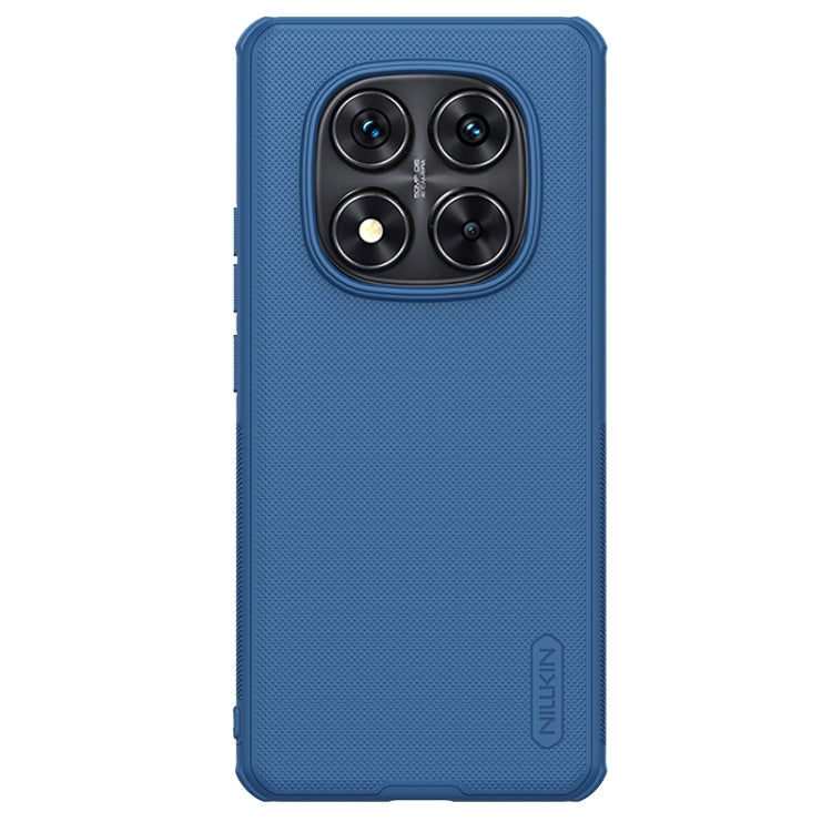 For Redmi Note 14 Pro 5G NILLKIN Frosted Shield Pro PC + TPU Phone Case(Blue)