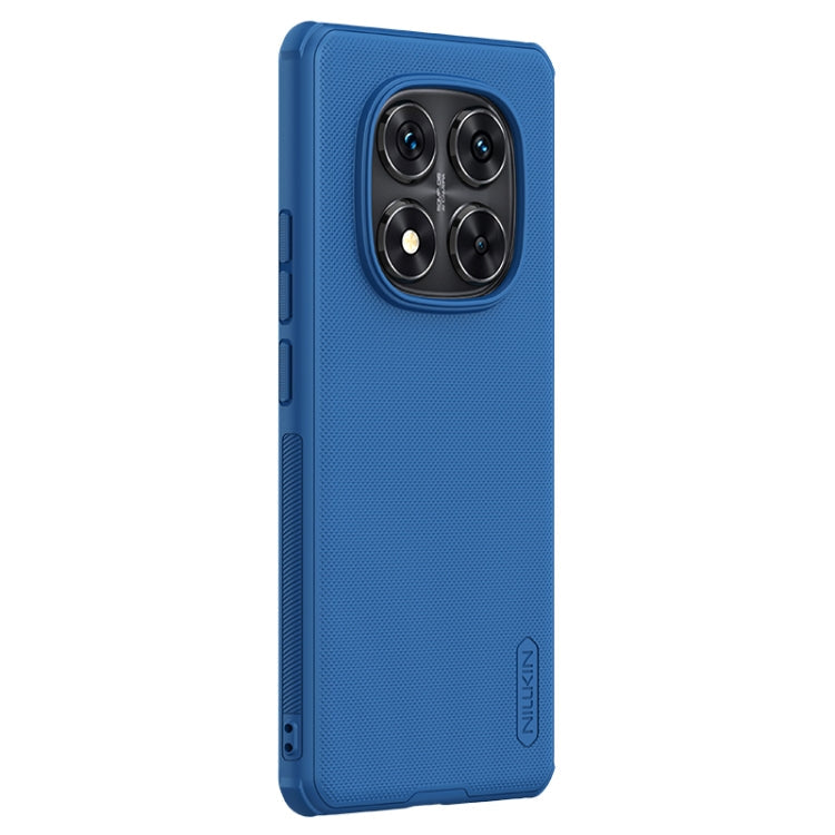 For Redmi Note 14 Pro 5G NILLKIN Frosted Shield Pro PC + TPU Phone Case(Blue)