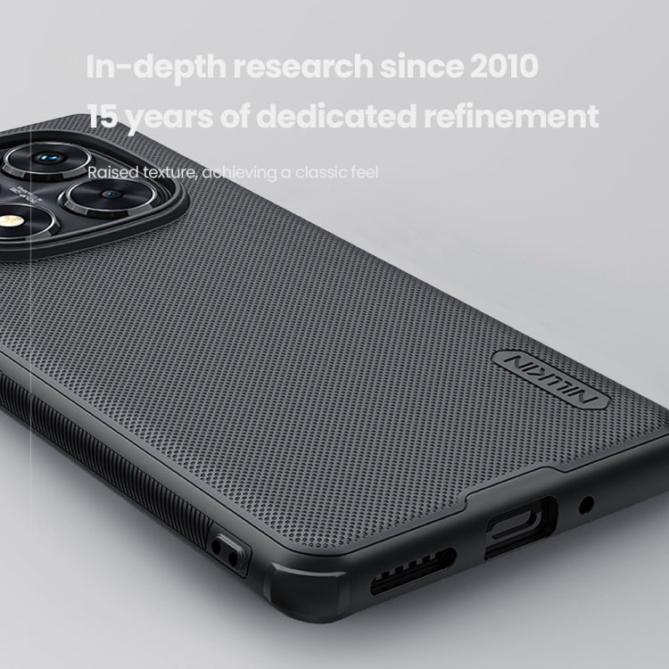 For Redmi Note 14 Pro 5G NILLKIN Frosted Shield Pro PC + TPU Phone Case(Blue)