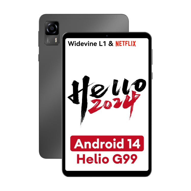 HEADWOLF Fpad5 Pro 4G LTE Tablet PC, 8GB+256GB, 8.4 inch Android 14 MT6789 Octa Core Support Dual SIM, Global Version with Google Play(Grey)