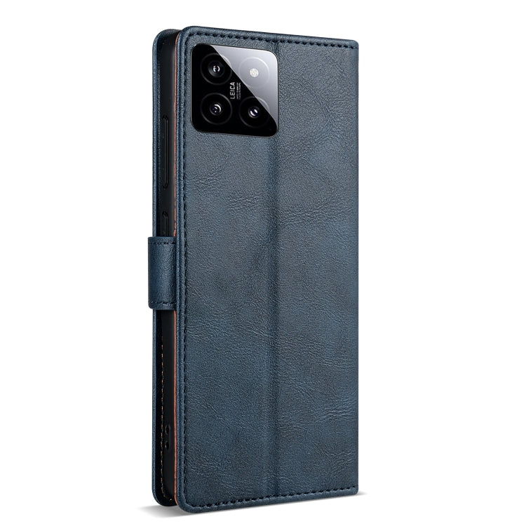 For Xiaomi 13 Pro N.BEKUS CSJ-P1 Solid Color Leather Phone Case(Blue)