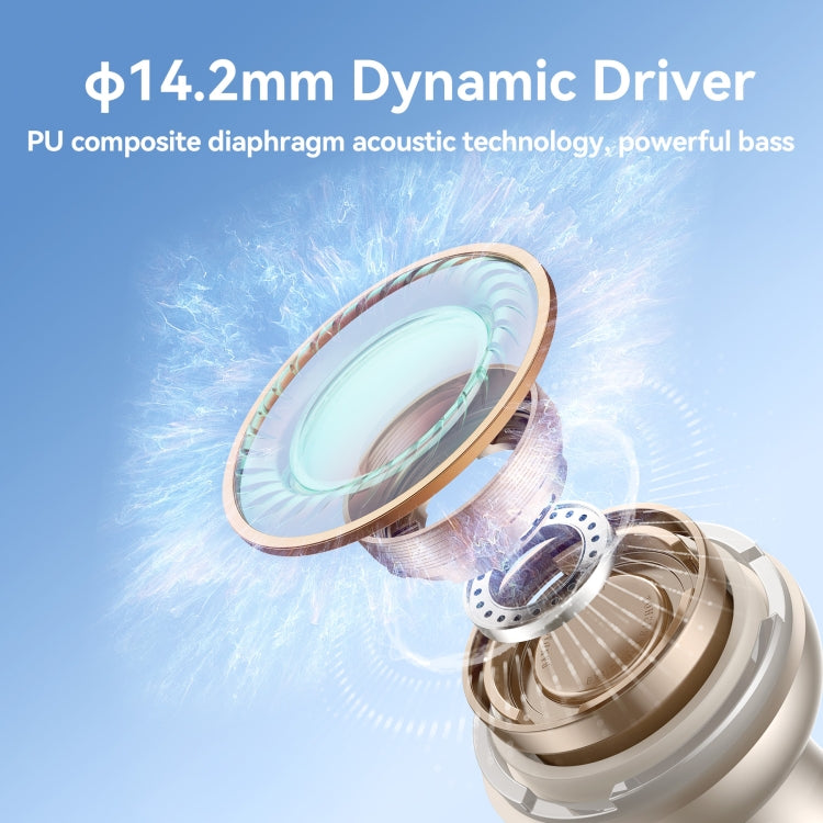 JOYROOM JR-D8 Neckband Wireless Bluetooth Sports Outdoor Earphone(Creamy White)