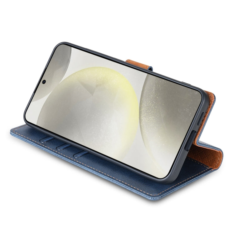 For Redmi 13C 5G / 4G N.BEKUS CSJ-P1 Solid Color Leather Phone Case(Blue)
