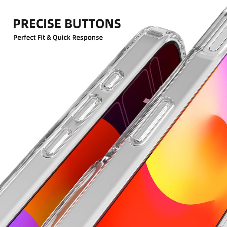 For iPhone 16 Pro Mutural Ice Series MagSafe Magnetic TPU Phone Case(Transparent)