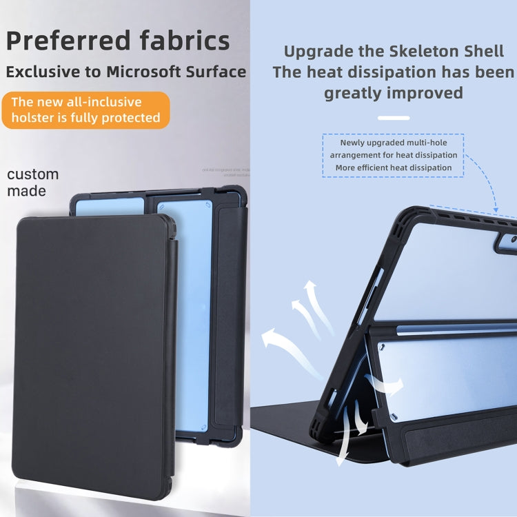 Conjoined Acrylic Leather Tablet Case, For Microsoft Surface Pro 9 / 10 / 11