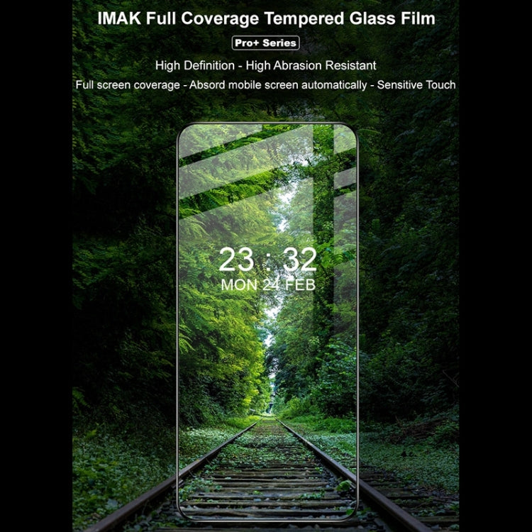 For Motorola Moto S50 / Edge 50 Neo imak 9H Surface Hardness Full Screen Tempered Glass Film Pro+ Series