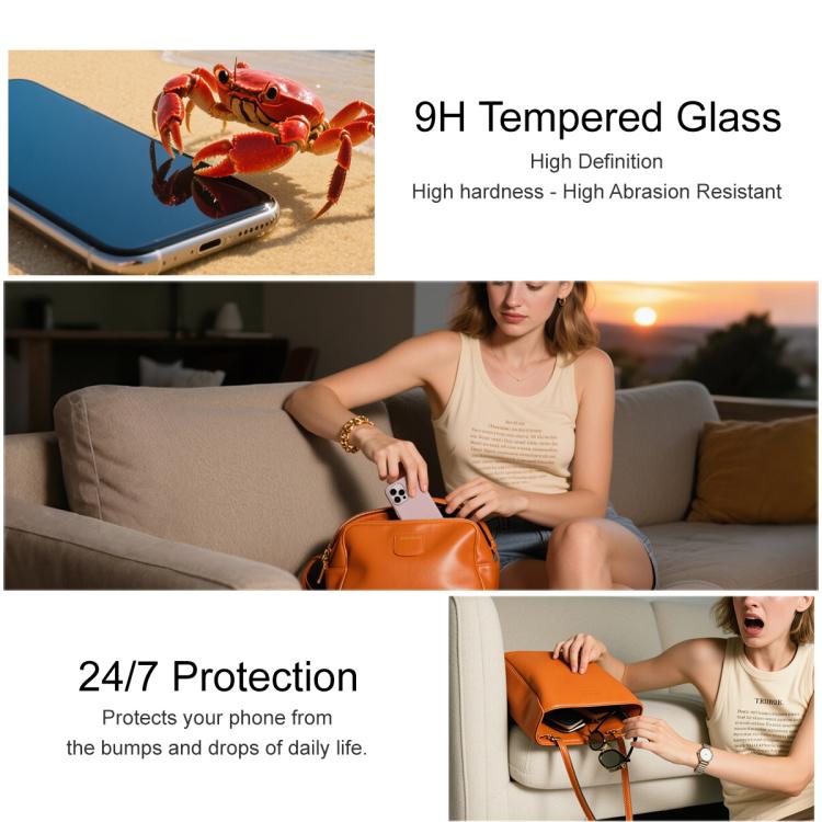 For Motorola Moto G86 5G / G86 Power imak H Series Tempered Glass Film