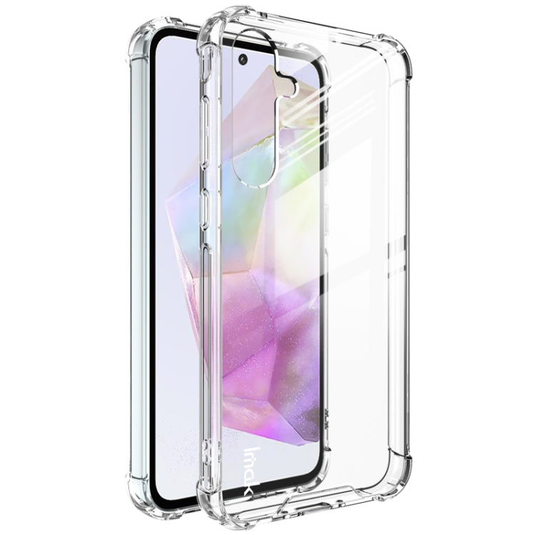 For Samsung Galaxy A35 5G IMAK Space Shield PC + TPU Airbag Shockproof Phone Case(Transparent)