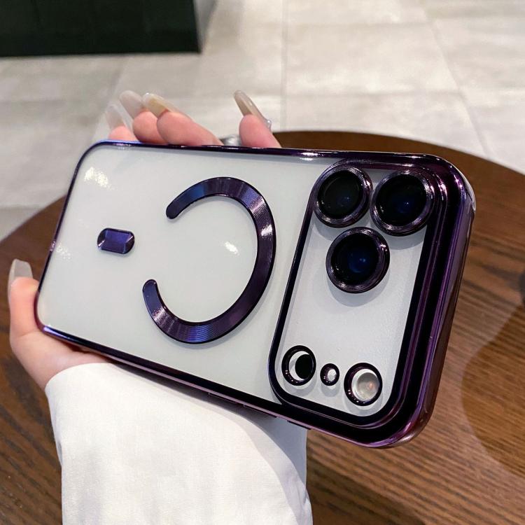 Electroplating MagSafe Phone Case, For iPhone 17e / 16e, For iPhone 17 Pro Max, For iPhone 17 Pro