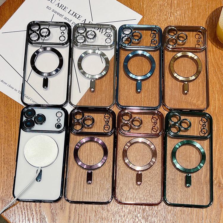 Electroplating MagSafe Phone Case, For iPhone 16 Pro, For iPhone 16 Plus, For iPhone 16
