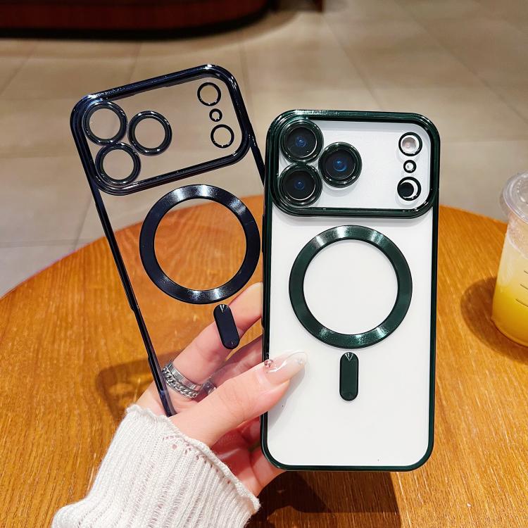 Electroplating MagSafe Phone Case, For iPhone 12 Pro Max, For iPhone 12 Pro, For iPhone 11 Pro Max