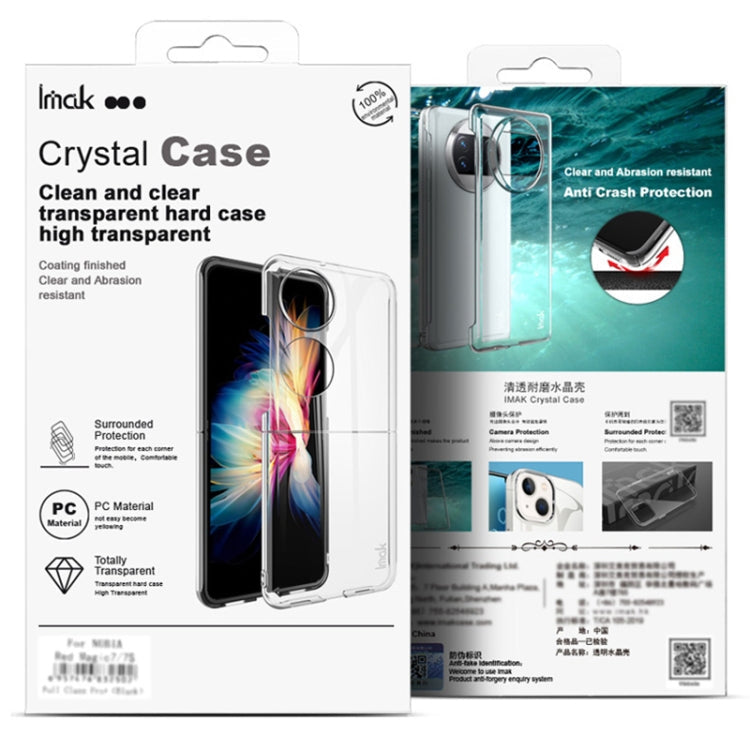 For Xiaomi Mix Fold 4 imak Wing II Wear-resisting Crystal Phone Protective Case